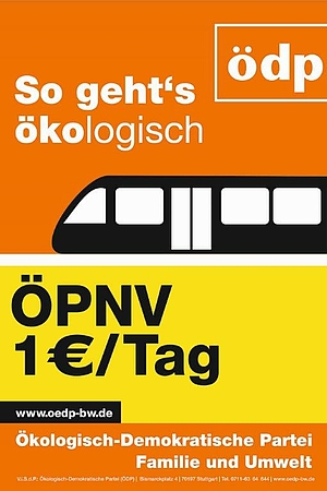 Plakat zur Regionalwahl